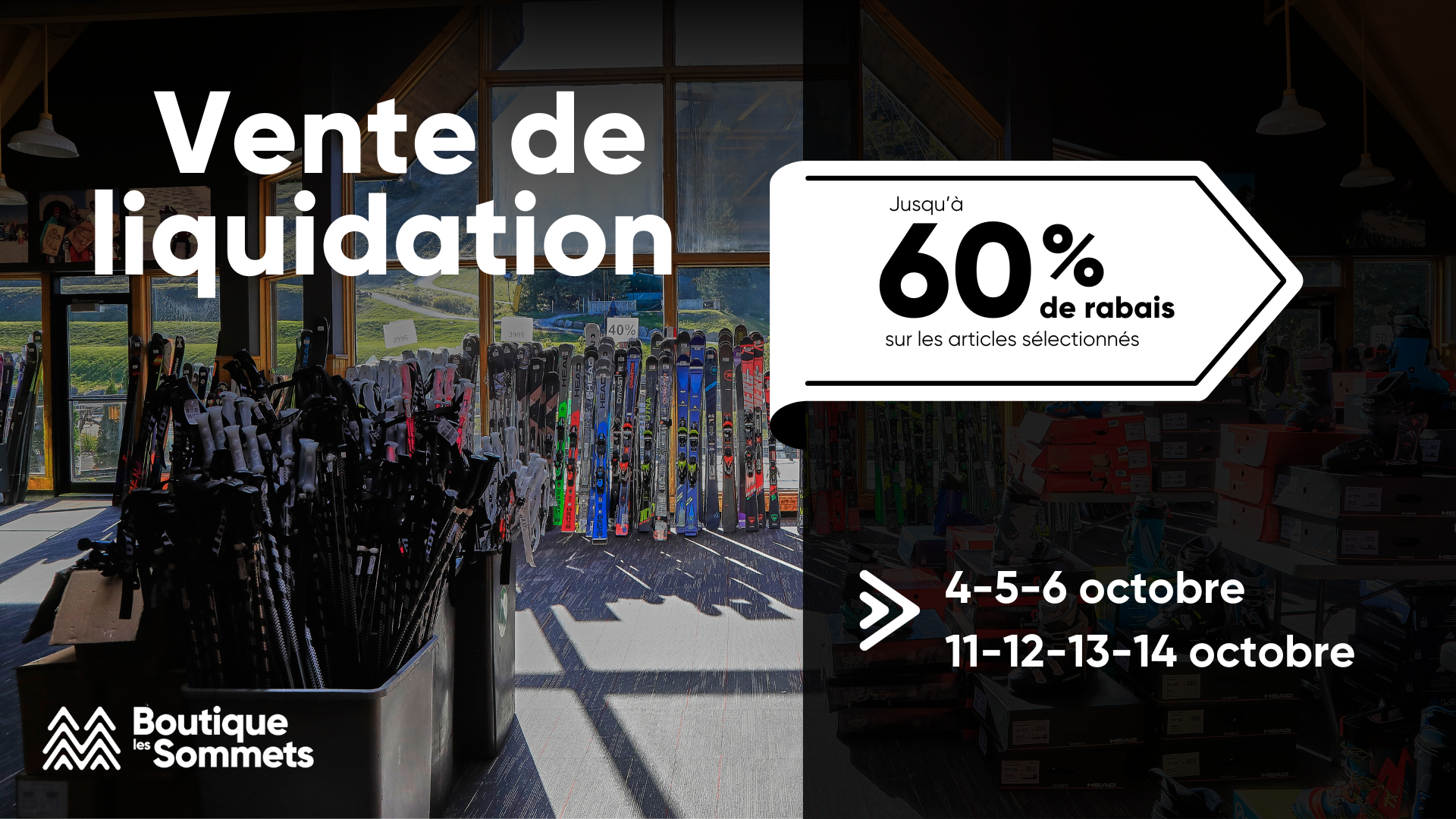 Grande vente de liquidation 