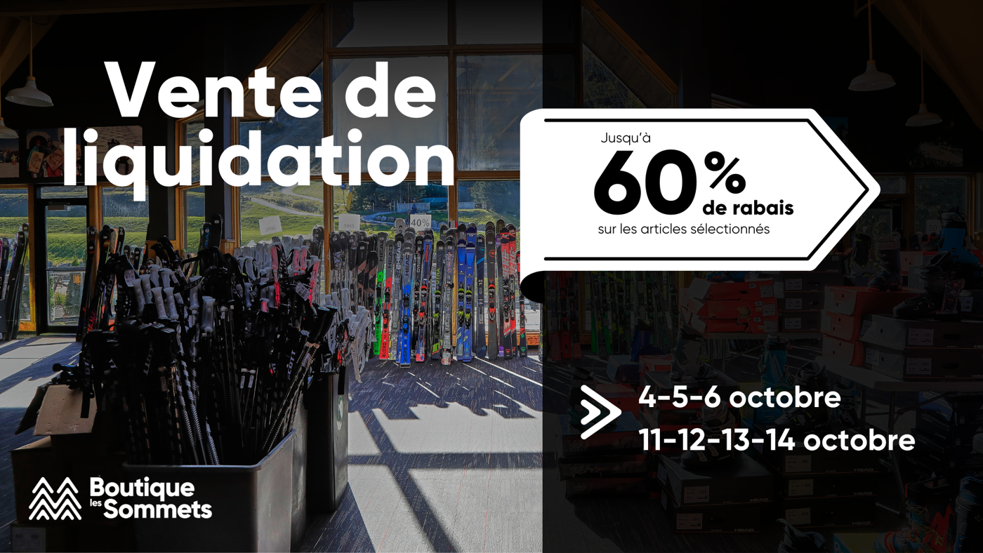 Les Sommets Sommet Saint Sauveur Vente Liquidation Boutique 1920X1080 FR