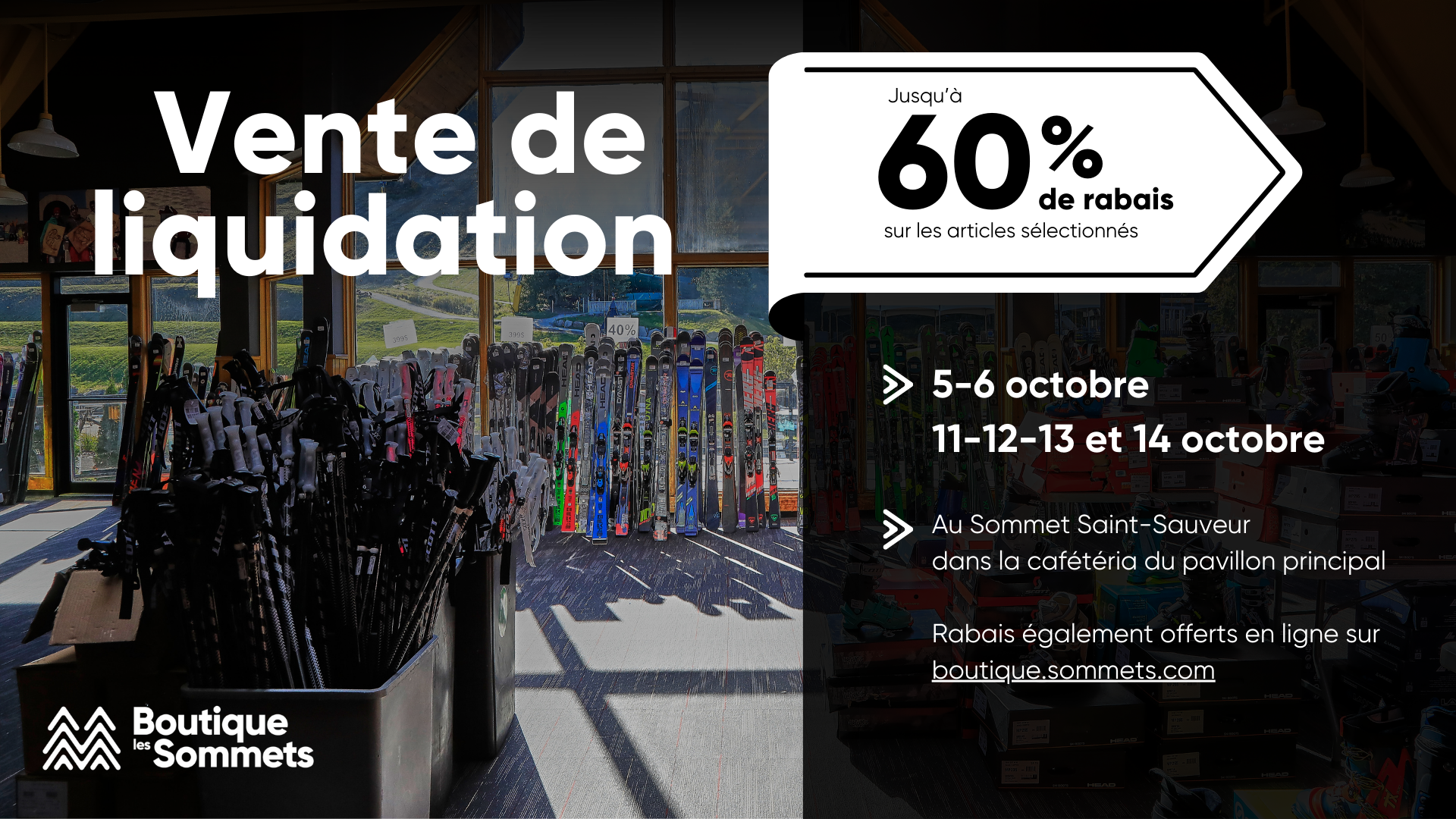 Grande vente de liquidation 