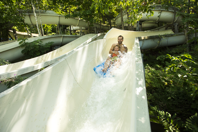 Water park: Slides' details | Sommet Saint-Sauveur