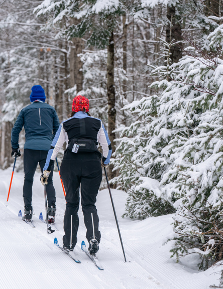 Cross-country skiing and snowshoeing