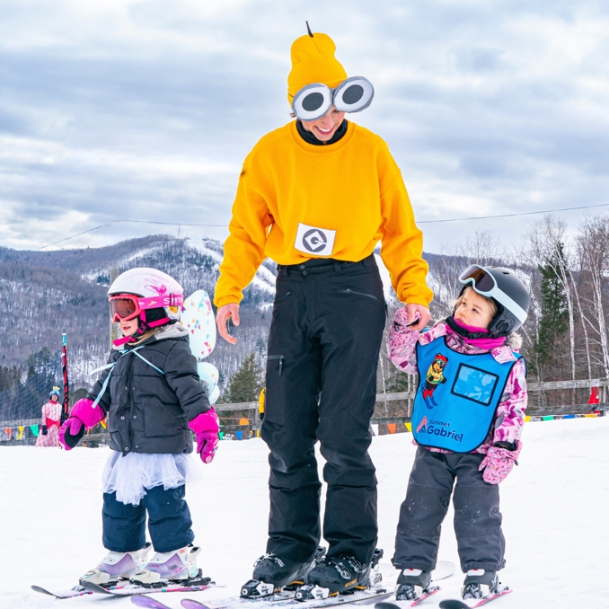 Sommets Gabriel Ski Ecole Glisse Meilleur Hiver Neige Laurentides Plaisir2