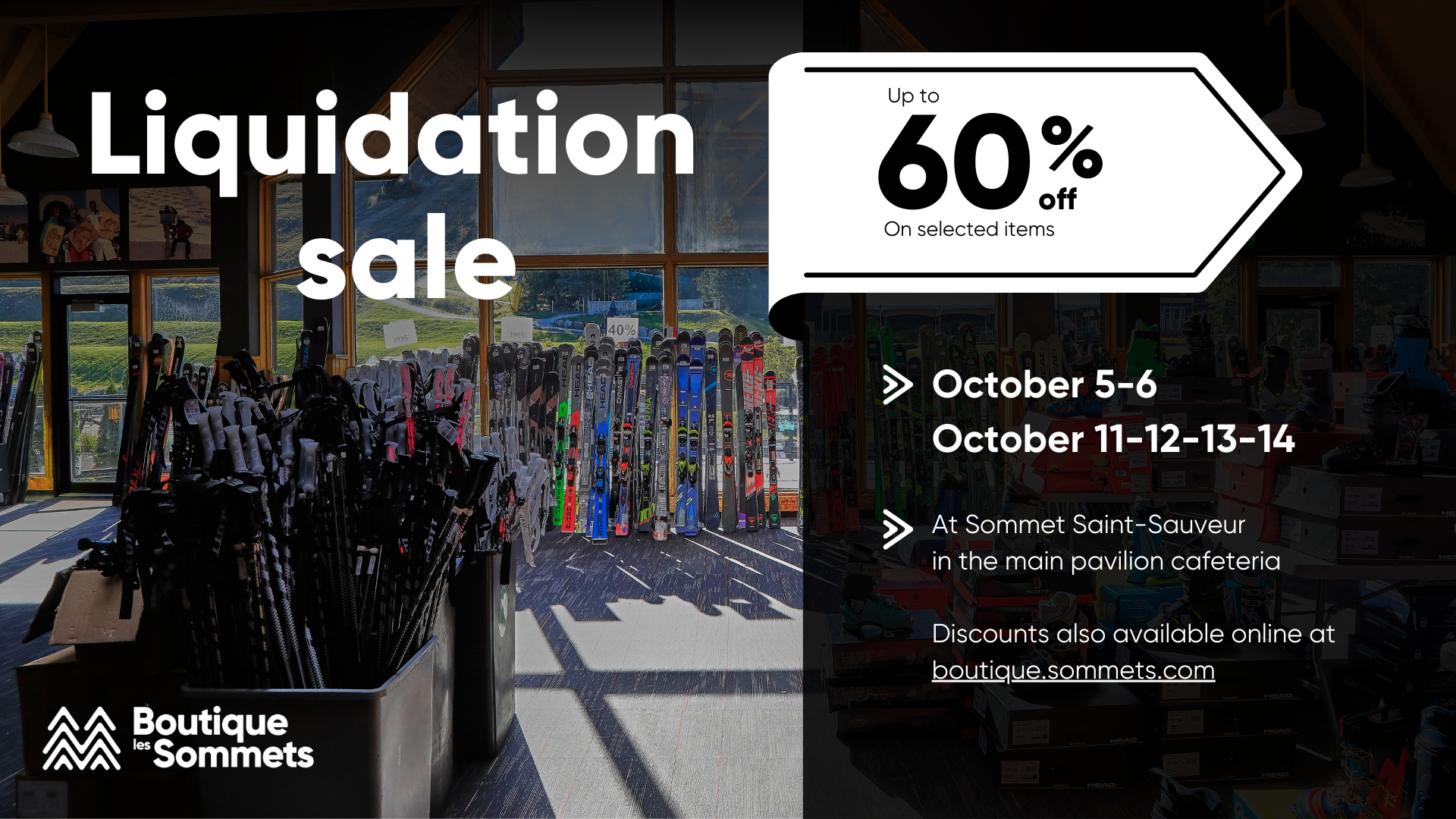 Big liquidation sale