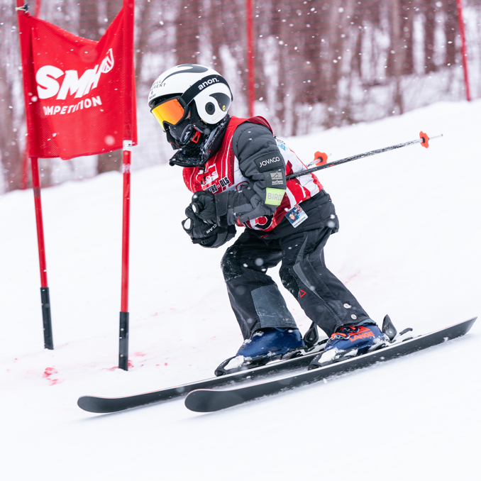 Sommet Morin Heights Ski Equipe Competition Sport Enfant