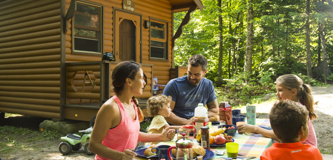 Sommet Morin Heights Camping Cabines Ete Famille Vacances Laurentides Family (1)