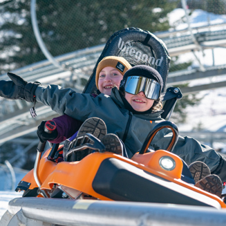 Sommet Saint Sauveur Parc Fun Viking Hiver Attraction Famille Sensation