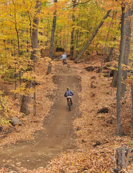 Mountain biking