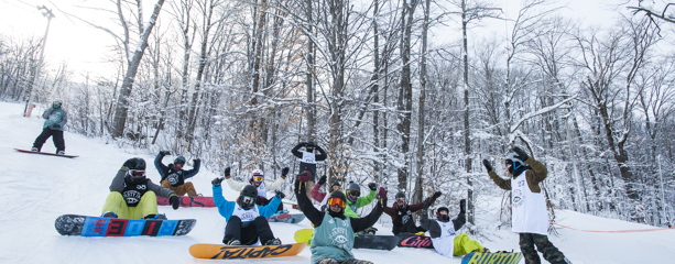 Freestyle camp | 6 to 17 years old | Snow Park | Snowboard | School Break