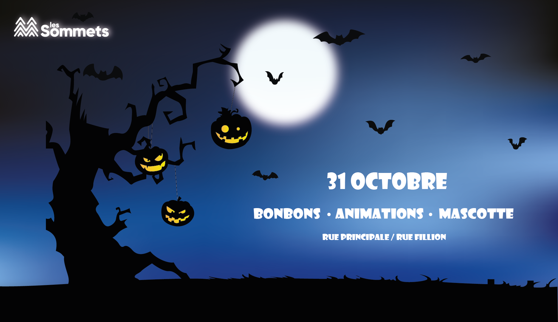 Kiosque d'halloween