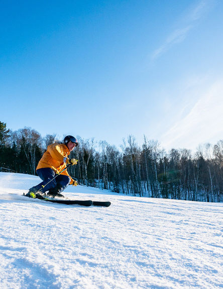 Ski and snowboard