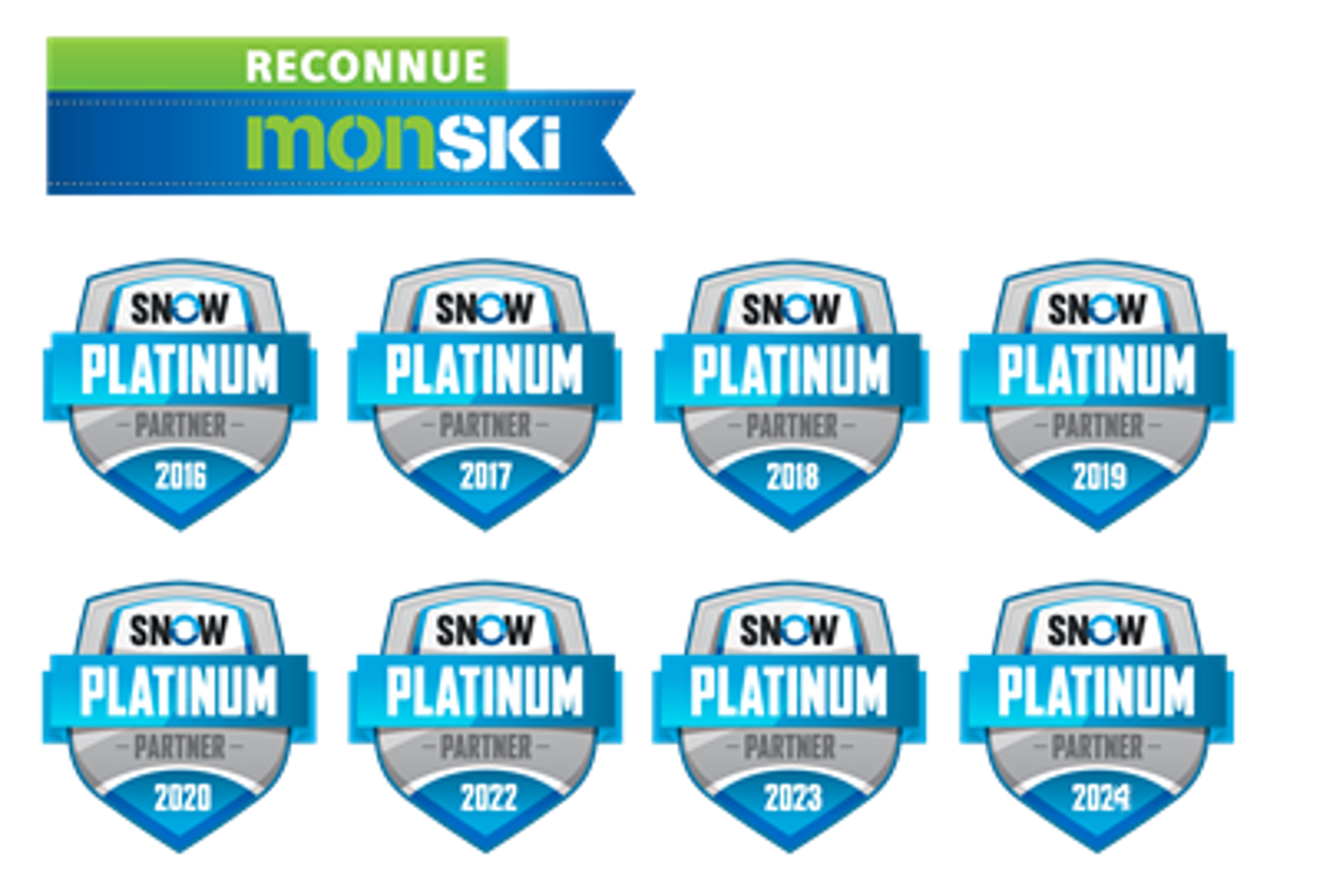 Certification MonSki École de glisse Les Sommets